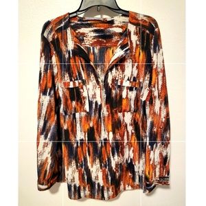 Valerie Steven's Plus Size Blouse Size 2X